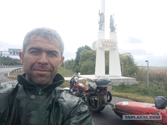Крымчанин на старом «Иже» добрался до Магадана