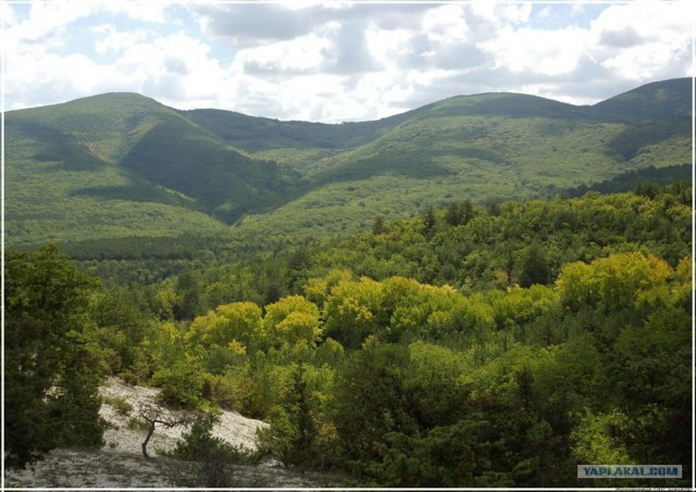 Крым. Новоульяновка. Водохранилище.