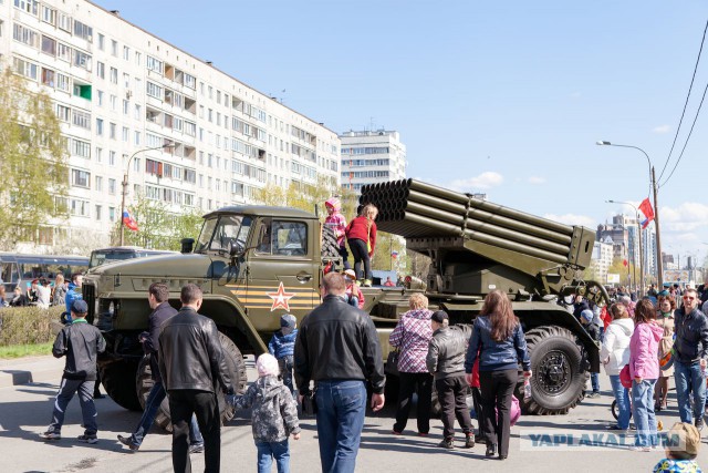 Парад 9 Мая 2015 в Санкт-Петербурге