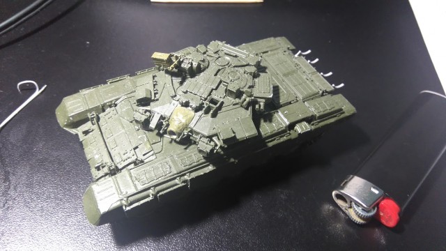 Сравнение размеров башен Merkava Mk4 , Leopard 2A6 , Т-90А