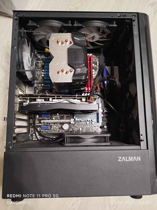 Zalman n4 rev1 + Thermaltake 600w БП