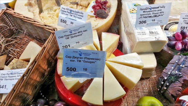 Цены на продукты в киевском супермаркете