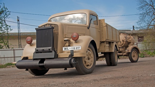 Молния с прицепом: тест-драйв Opel Blitz 3.6-36S 1941 г.в.