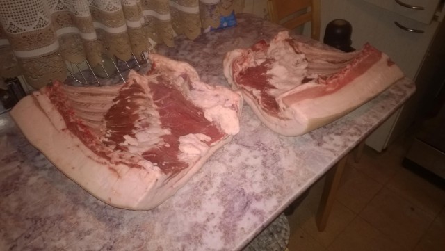 Солим сало, проверенный рецепт.