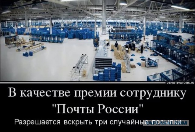 Вот эти посылки точно уже не дойдут до адресатов