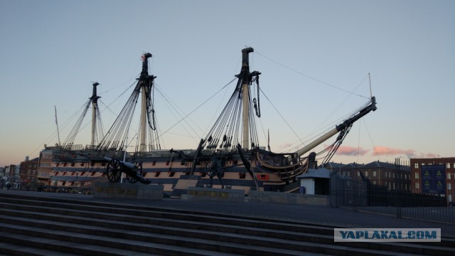 Посещение HMS Victory в г. Портсмут, Великобритания