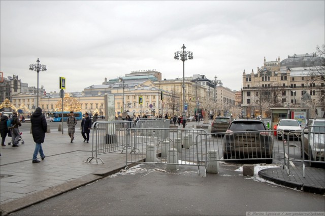 Прогулка по Москве, февраль
