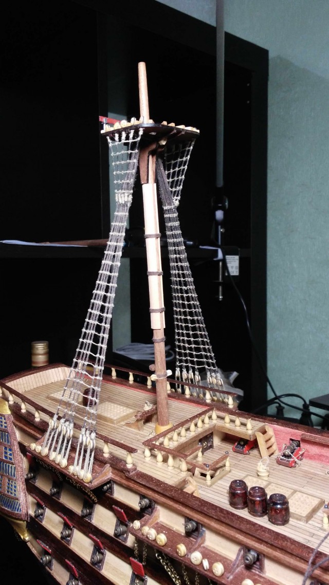 Постройка модели линкора Santisima Trinidad