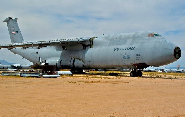 Lockheed C-5 Galaxy. Самый крупный военно-транспортный самолёт ВВС США