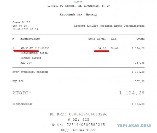 Бензин. Дно достигли?