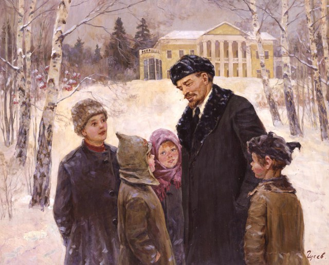 Сегодня к нам на факультет приехал президент