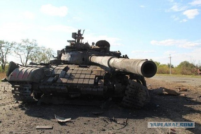 Танковое побоище в Новосветловке