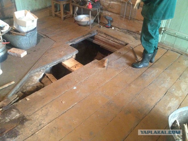 Как менялся старый пол.