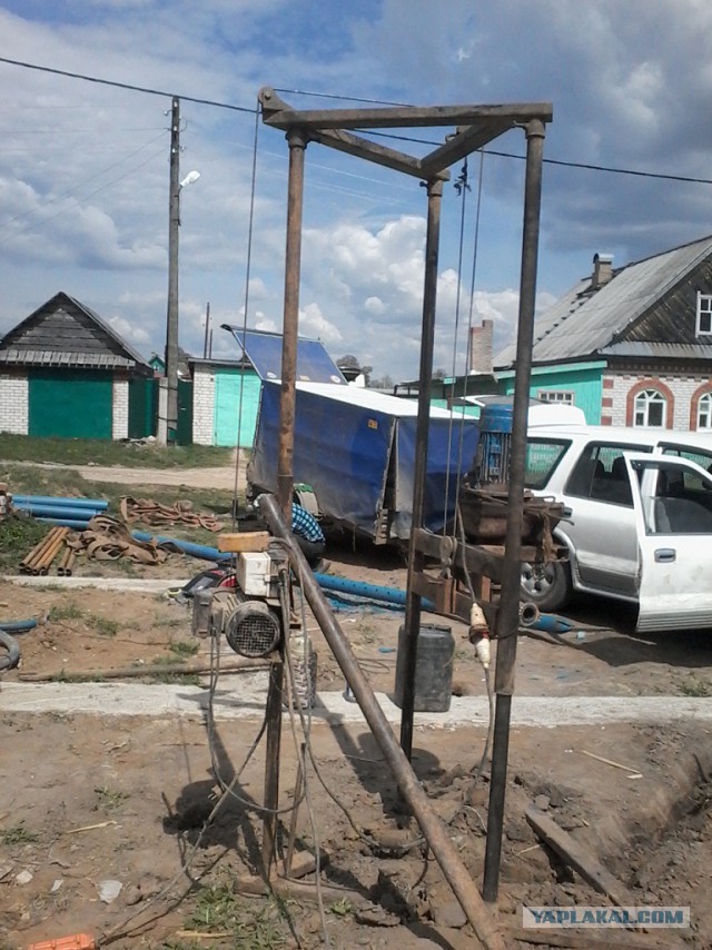 Бурение скважины на воду