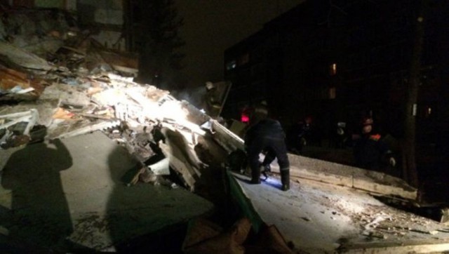 В Ярославле обрушился подъезд дома