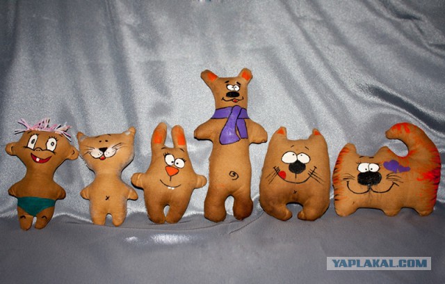 Мягкая кофейная игрушка своими руками