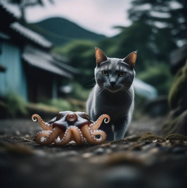 Удивительные приключения котиков в нейросети. К котовторнику