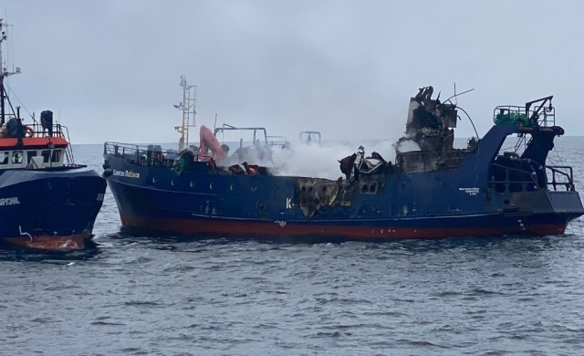 Траулер «Капитан Лобанов» затонул в Балтийском море
