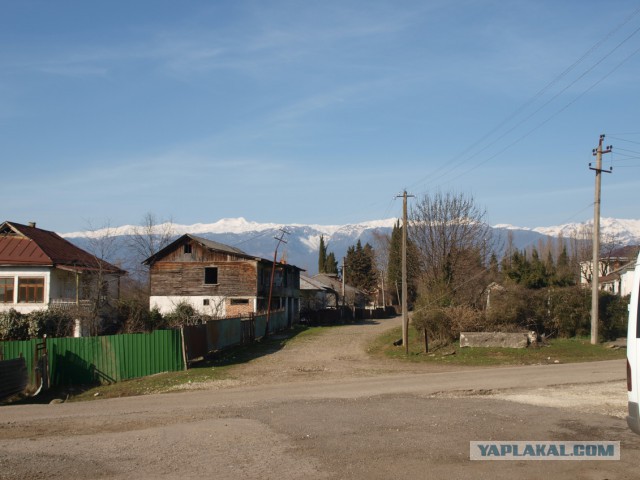 Дача Сталина на Холодной речке в Абхазии