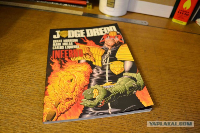 Создание фигурки "JUDGE DREDD"