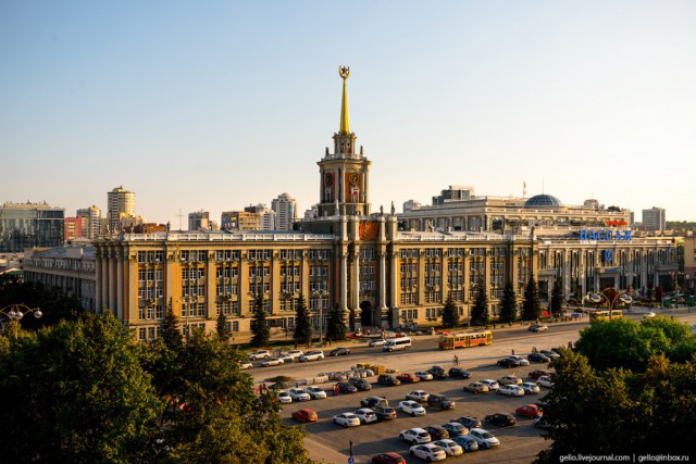 Екатеринбург с высоты: город, растущий вверх