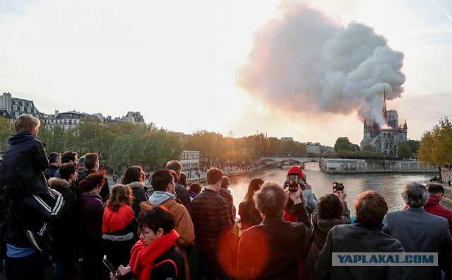 ⚡️В Соборе Парижской Богоматери произошёл пожар - AFP