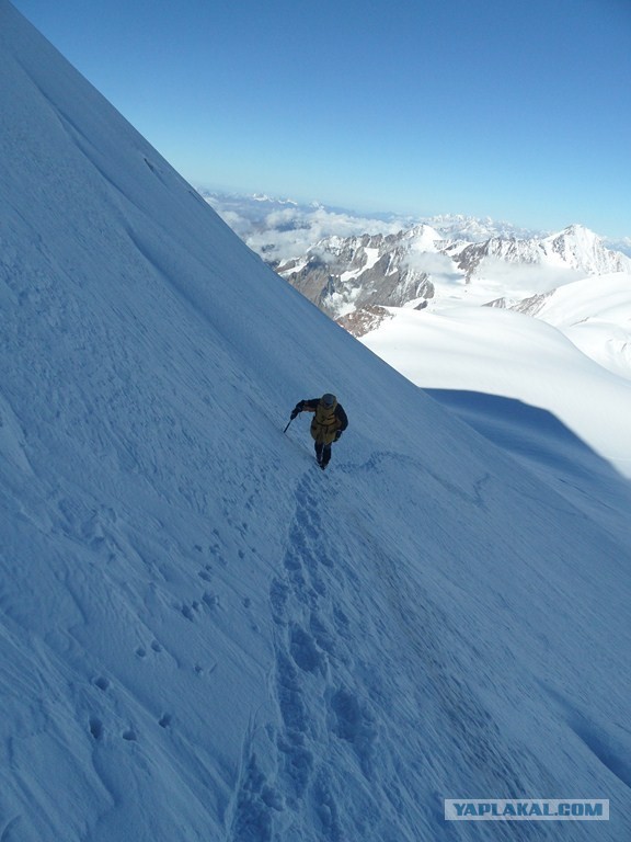 Мое восхождение на Казбек или выше облаков.