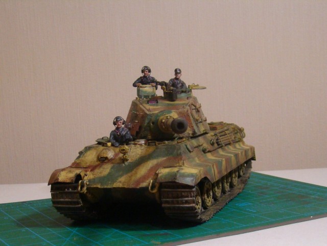 Немецкий тяжелый танк ТИГР II (бумажная модель)