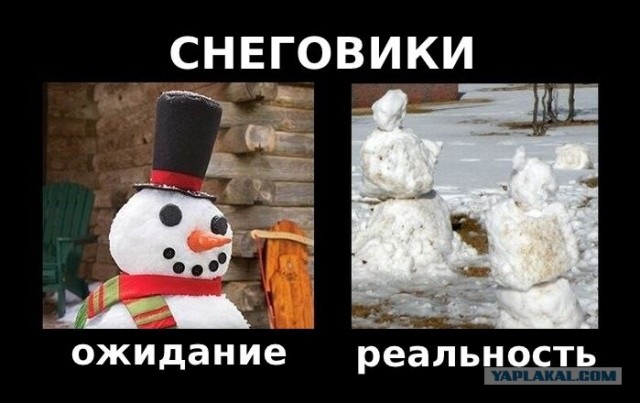 Сезон снеговиков в разгаре!