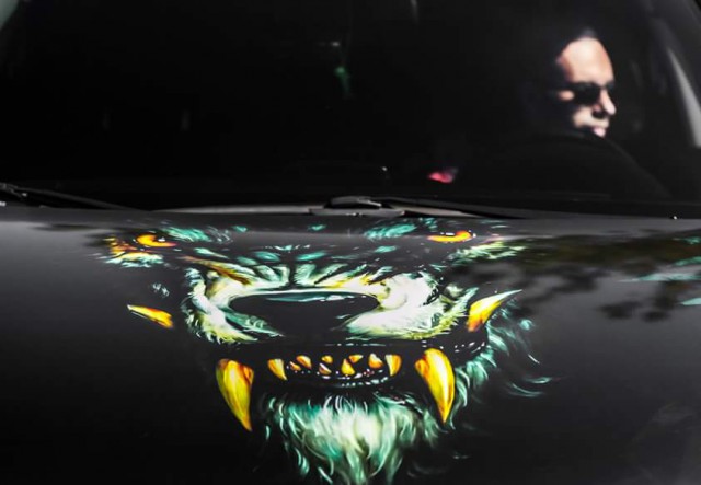 Прикольная  аэрография