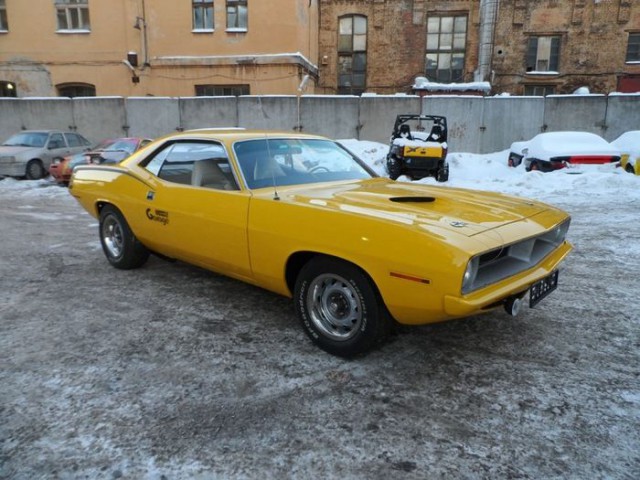 Фотоотчет о восстановлении мускул кара Plymouth Barracuda 1970 года