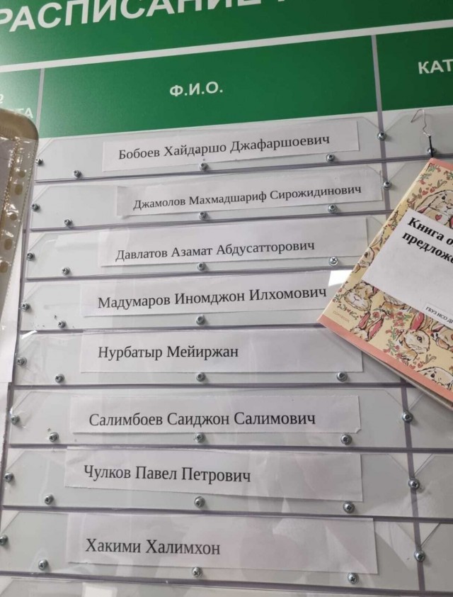 Чулков Павел Петрович... Язык сломаешь, пока прочтёшь!