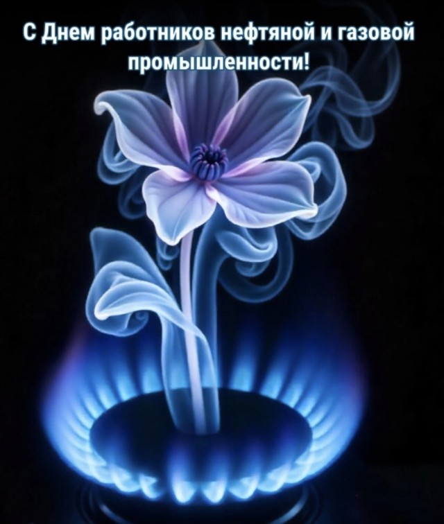 С днём работников нефтяной и газовой промышленности!