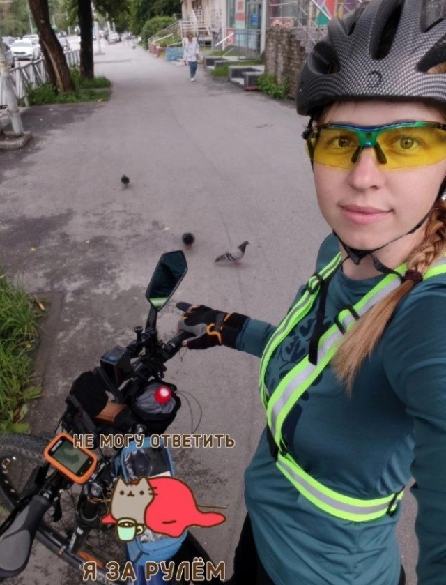 Репетитор из Петербурга решила за 120 дней добраться в Китай на велосипеде
