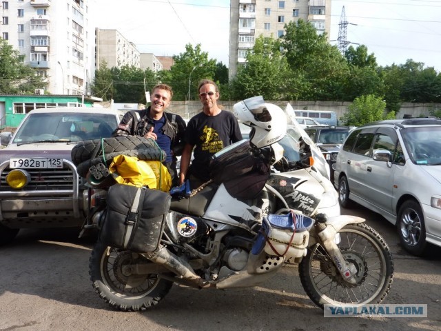 Путешествие американского байкера по России