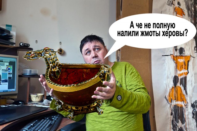 Будни карикатуриста