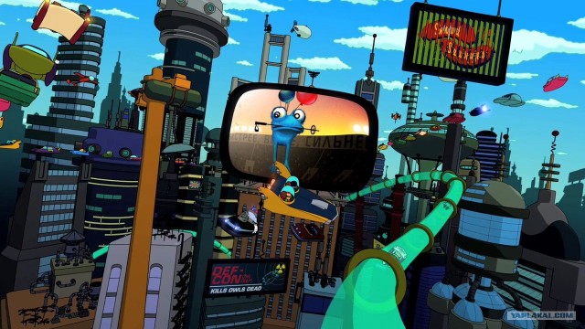 Зойч попал в Futurama