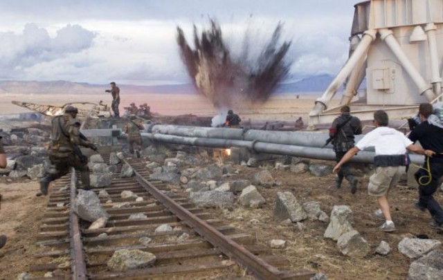 Кадры со съемочной площадки "Терминатора"