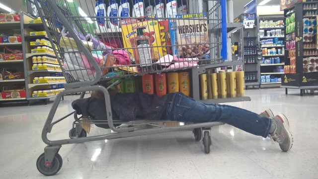 Экстравагантные покупатели Walmart