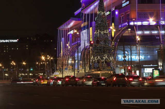 Ночные и вечерние фотографии Москвы