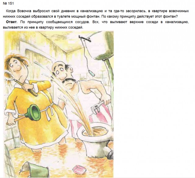 Унитаз работающий в обратную сторону