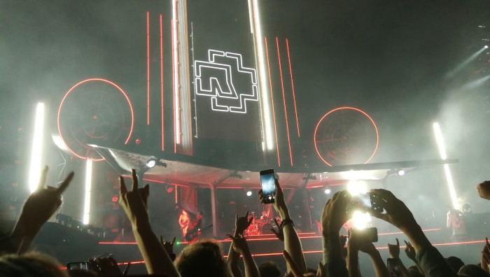 Rammstein подготовка стадиона к концерту