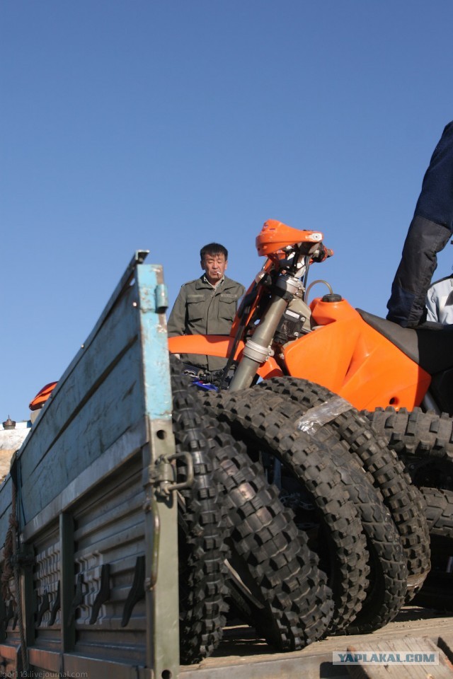 В Монголию на мотоциклах 2006