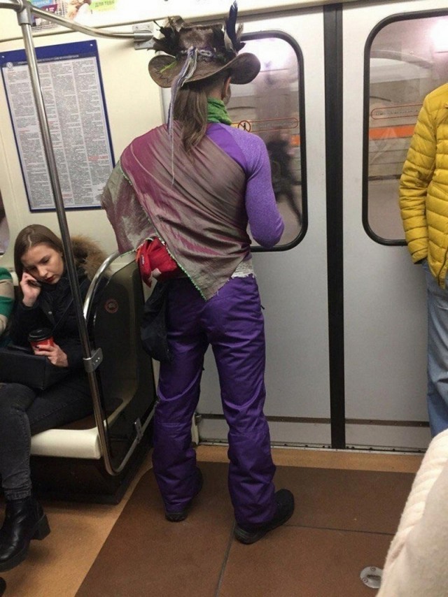Модники из подземелий нашего метро