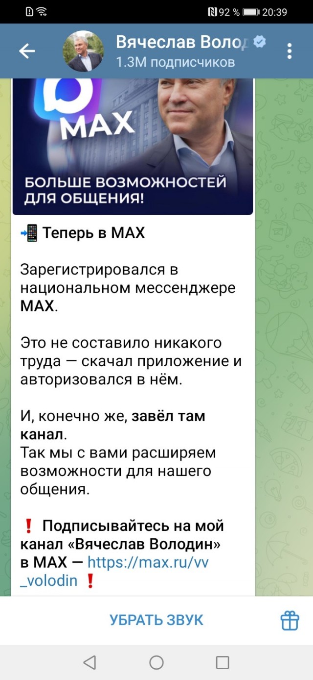 Предложение по нормальному маркетингу месседжера Макс.
