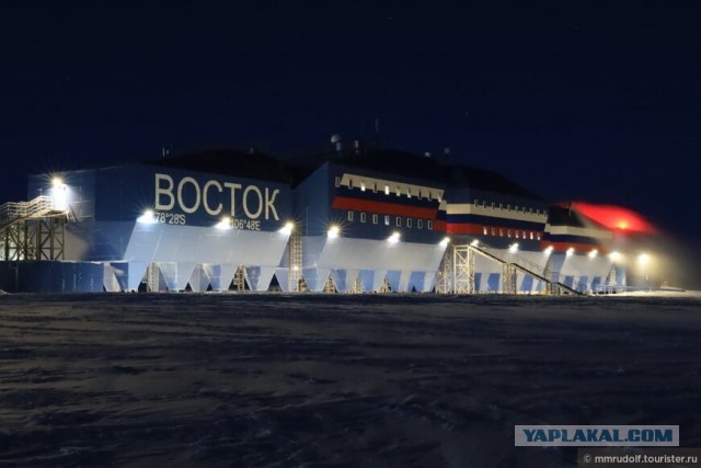 В сети завирусилось видео с российской антарктической станции «Восток»