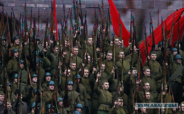 Послепарадное, Красная Площадь - 7 ноября 2014