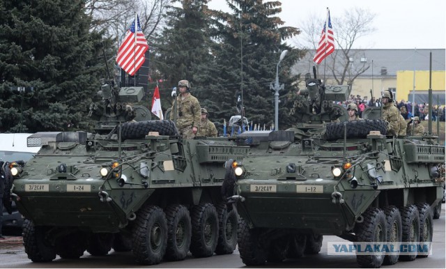 В Нарве прошел военный парад сил обороны Эстонии