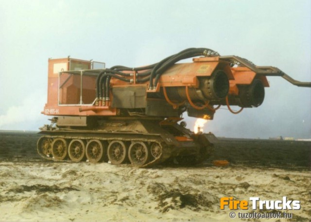 Самая мощная пожарная машина в мире