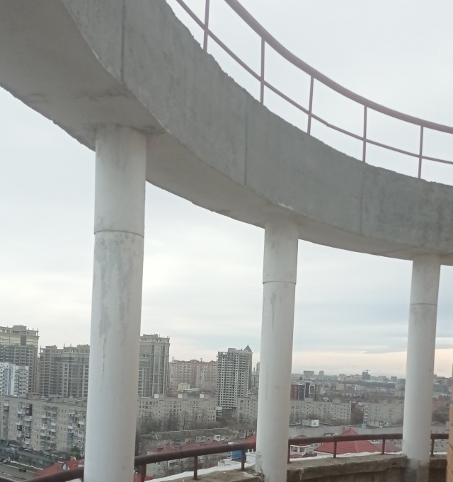 Рабочий вид из окна